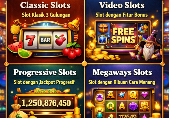 Jenis-jenis Slot Online: Mengenal Perbedaan Slot Klasik dan Slot Bertema
