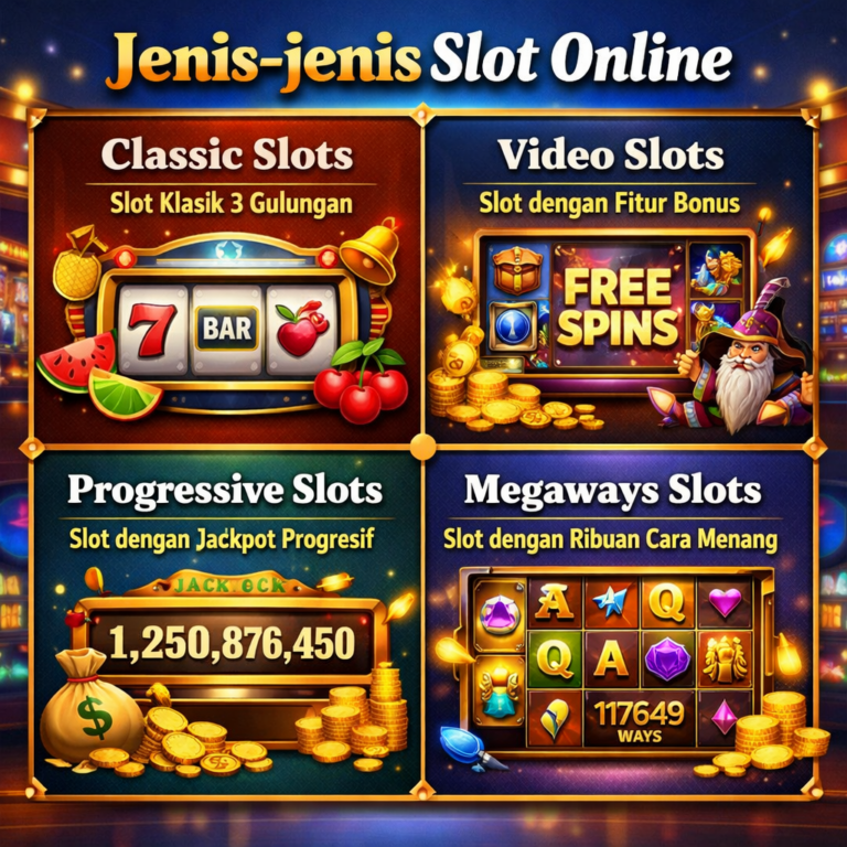 Jenis-jenis Slot Online: Mengenal Perbedaan Slot Klasik dan Slot Bertema
