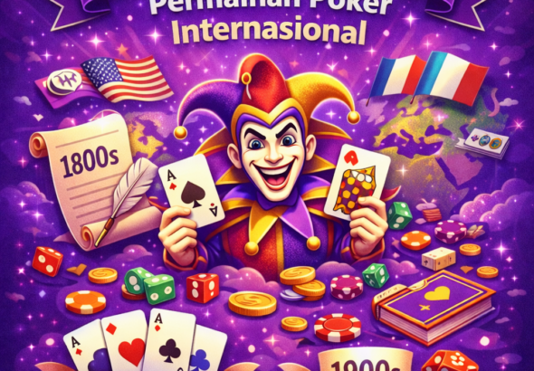 Sejarah awal permainan poker internasional: dari akar kartu Eropa, berkembang di Amerika, hingga jadi turnamen modern resmi yang mendunia hingga kini.