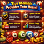 Panduan singkat memilih provider Toto resmi: cek lisensi, reputasi, keamanan data, metode pembayaran, dan layanan CS agar bermain lebih aman tiap hari.