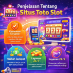 Penjelasan situs toto slot: cara kerja, jenis game, RTP & risiko, keamanan akun, metode bayar, dan tips memilih platform tepercaya agar akses lebih aman.