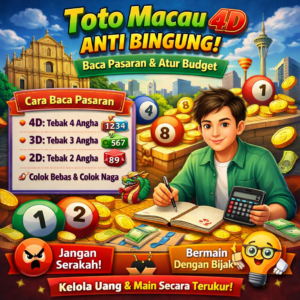 Toto Macau 4D Anti Bingung: Baca Pasaran & Atur Budget