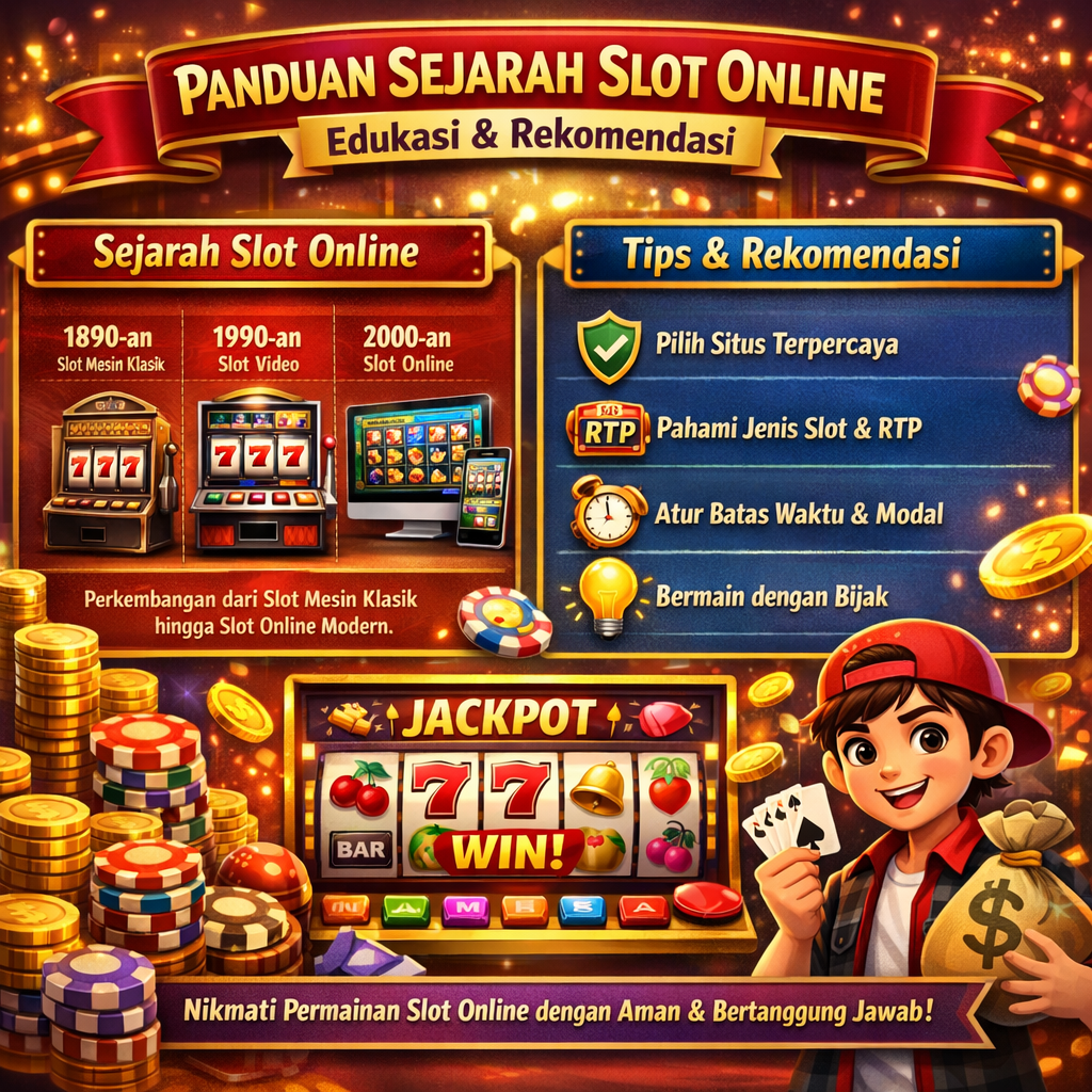 Panduan Sejarah Slot Online dengan Edukasi dan Rekomendasi