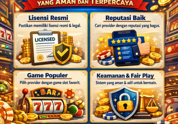 Panduan Memilih Provider Slot Resmi yang Aman dan Terpercaya