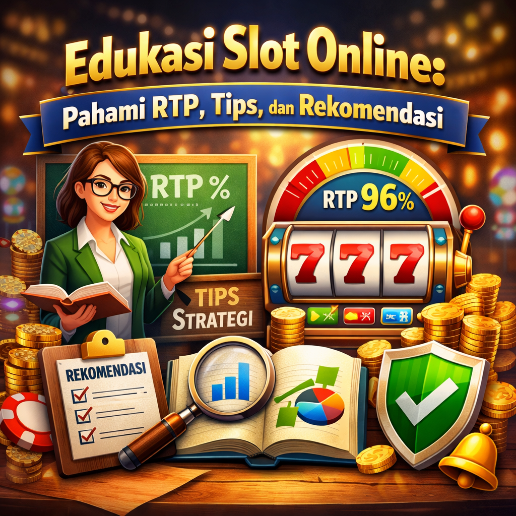 Edukasi Slot Online: Pahami RTP, Tips, dan Rekomendasi