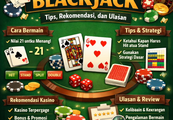 Panduan Edukasi Blackjack: Tips, Rekomendasi, dan Ulasan