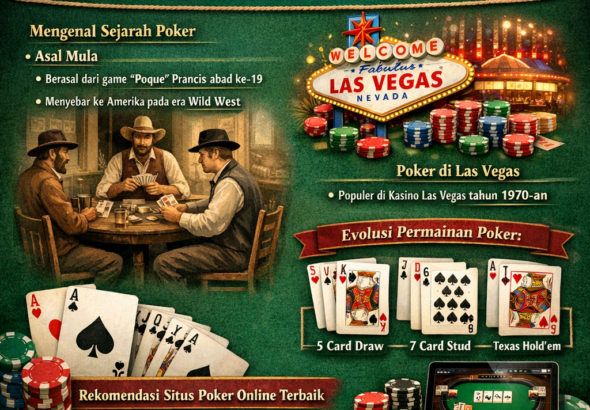 Edukasi Sejarah Poker Modern dan Rekomendasi Terbaik
