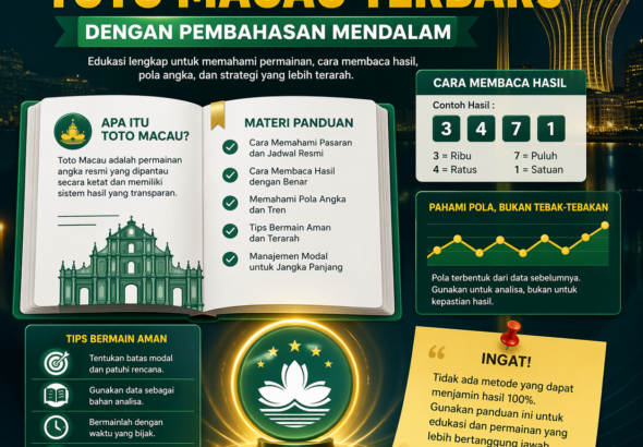 Panduan Toto Macau Terbaru dengan Pembahasan Mendalam