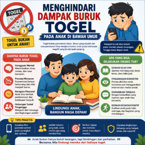 Menghindari Dampak Buruk Togel pada Anak di Bawah Umur