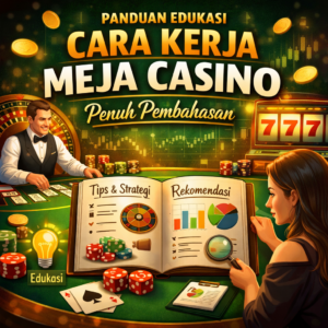 Panduan Edukasi Cara Kerja Meja Casino Penuh Pembahasan