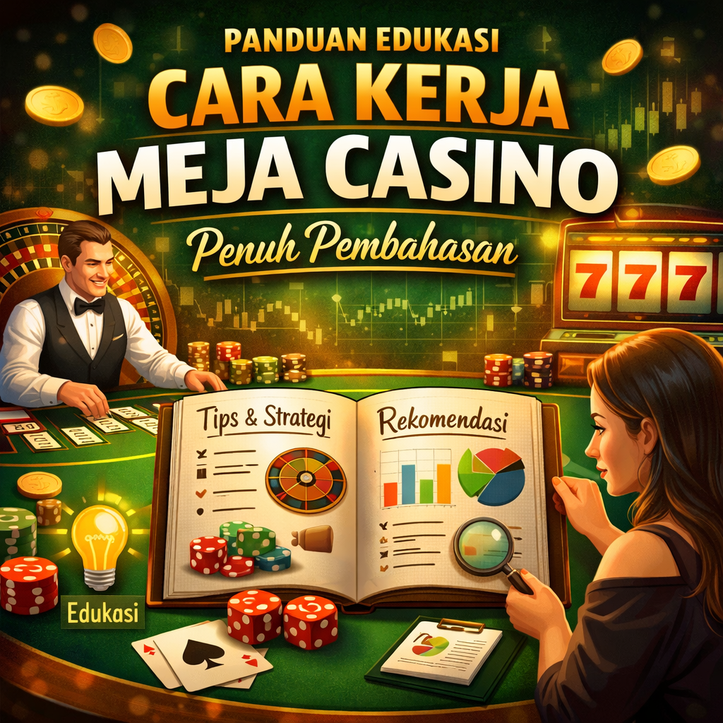 Panduan Edukasi Cara Kerja Meja Casino Penuh Pembahasan