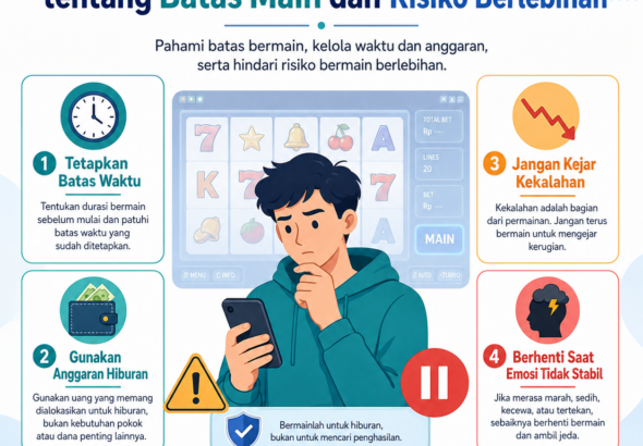 Edukasi Slot Online tentang Batas Main dan Risiko Berlebihan